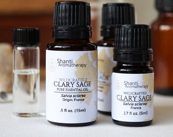 Clary Sage Essential Oil - Wildcrafted from France