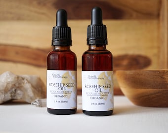 Rosehip Seed Oil - Organic - Skin Care Natural Mositurizer for Dry and Aging Skin