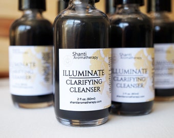 Illuminate Clarifying Cleanser - Activated Charcoal for Chaotic Skin - Paraben Free - Sulfate Free