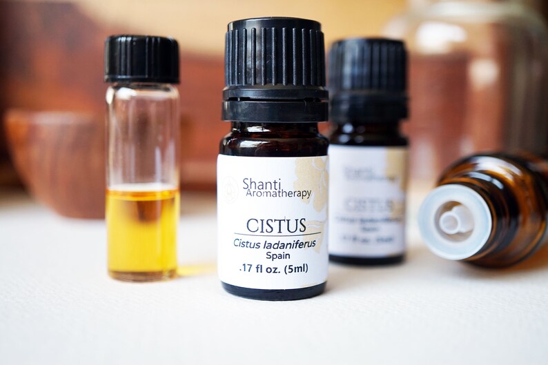 Cistus Essential Oil Rock Rose Pure Essential Oil 5ml | Etsy