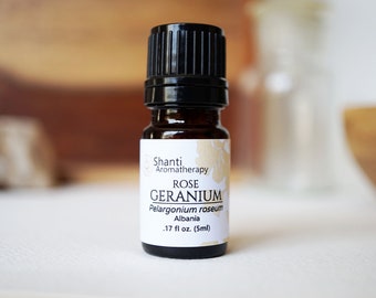 Rose Geranium - Pelargonium roseum - Limited Offering
