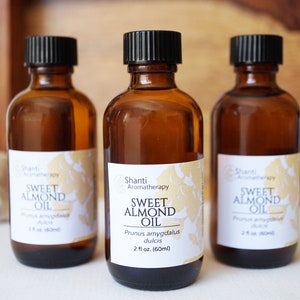 Almond Oil Natural Carrier Oil for Skincare and Massage image 4