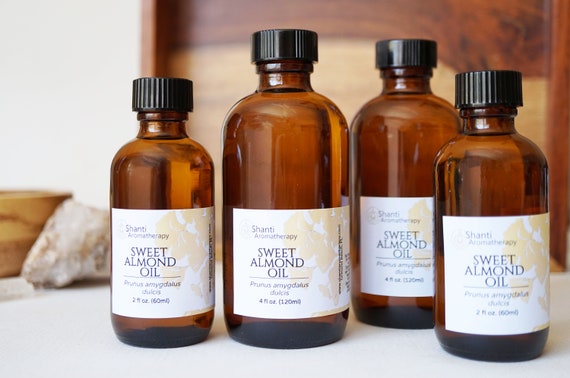 Sweet Almond Oil - Carrier Oil For Aromatherapy - Massage Oil - Skin Care Oil