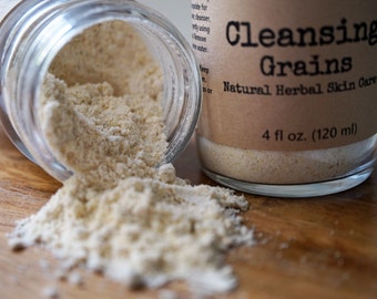 Cleansing Grains Natural Exfoliant Scrub Natural Herbal Skin Care