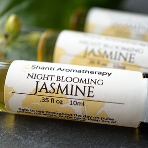 Night Blooming Jasmine Roll On Pefume - Romantic Perfume - Uplifting Perfume image 5