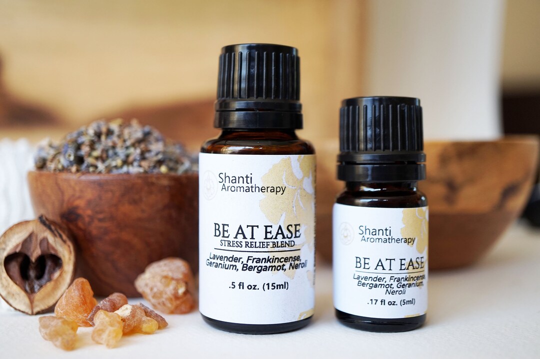 Be at Ease Aromatherapy Blend Blend for Stress Support, Essential Oils