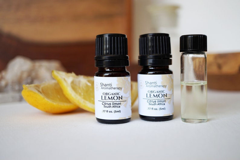 Lemon Organic Essential Oil USDA Organic Citrus limon image 3