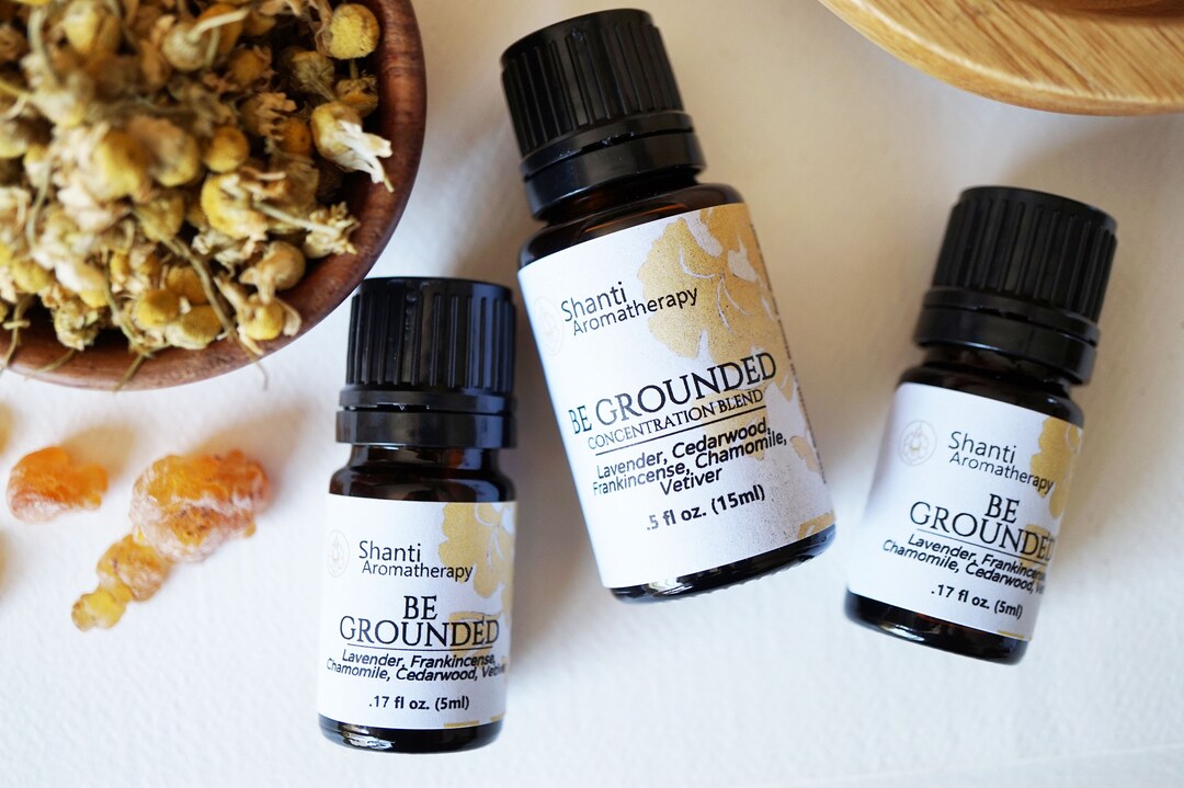 Be Grounded Aromatherapy Blend Aromatherapy for Focus and Grounding