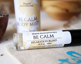 Be Calm Mini Gift Set - All Natural Gift Set - Birthday Gifts - Coworker Gifts - Gifts for Mom - Relaxation Gift