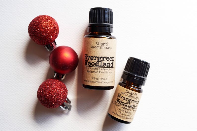 Aromatherapy Diffuser Blend Evergreen Woodland Pure Etsy