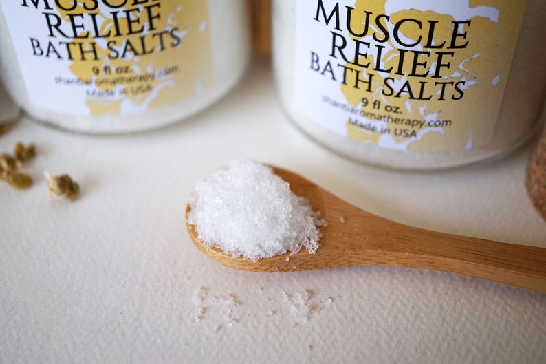 Muscle Relief Bath Salts Mother's Day Gifts Soothing Bath Soak for Sore Muscles, Gifts for Mom, Gifts for Dad, Gifts For Runners image 3