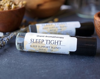 Sleep Tight Roll On Aromatherapy Blend - Supports Healthy Sleep - Stress Relief - Gifts for Mom - Gits for Women