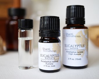 Huile essentielle d'eucalyptus radié