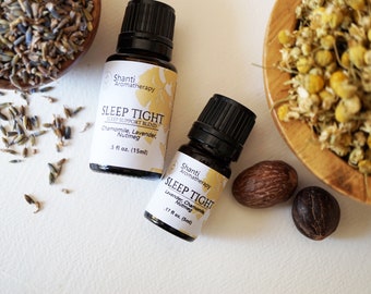 Sleep Tight Aromatherapy Blend - Supports Restful Sleep and Relaxation