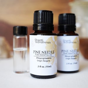 Pine Needle Essential Oil - Pinus sylvestris Oil - Pure Essential Oil