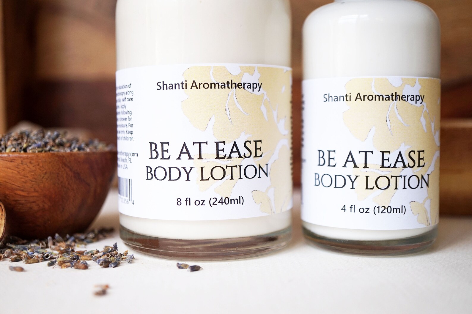 Be at Ease Lotion 4oz or 8oz Natural Aromatherapy Lotion for Etsy
