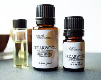 Cedarwood Essential Oil - Atlas Cedarwood - Cedrus atlantica