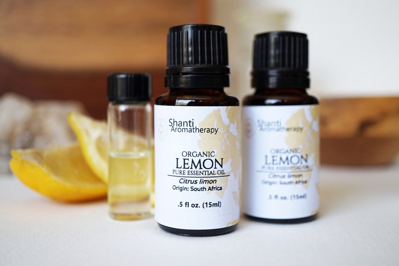 Lemon Organic Essential Oil USDA Organic Citrus limon image 4