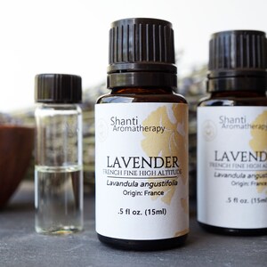 Aceite esencial de lavanda - Lavanda francesa fina de gran altitud - Aceite esencial puro imagen 4
