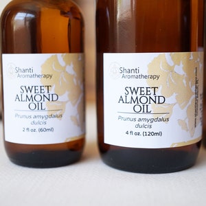 Almond Oil Natural Carrier Oil for Skincare and Massage image 2
