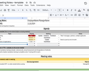 Herramientas y plantillas para gerentes, líderes y estudiantes (Hoja de cálculo de Google)