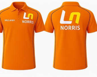 Chemise Lando Norris 4- Chemise Norris 4- Chemise Norris 4 pour homme et femme, cadeau Lando Norris 4 Noël et anniversaire