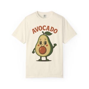 Funny Avocado T-Shirt, Cute Avocado Graphic Tee, Casual Wear, Gift for Food Lovers, Fun Summer Shirt, Avocado Lover Apparel