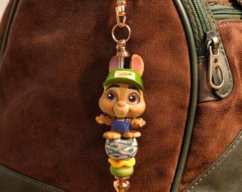 Stu Hopps Keychain | Zootopia Dad Bag Charm