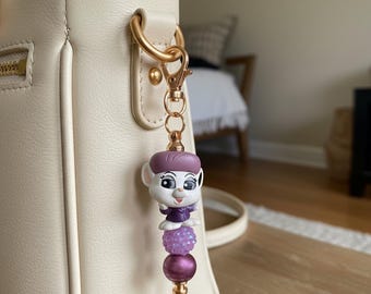 Miss Bianca Mini Figure Keychain, Accessory, Bag Charm Gift