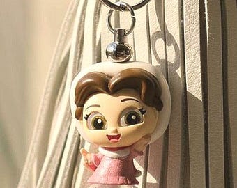 Belle – Beauty & the Beast Inspired Accessory, Backpack, Bag or Handbag Charm, Gift