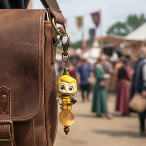 Disney Hunchback of Notre Dame Mini Backpack Bag Brown Faux Leather NEW LOUNGEFLY DISNEY !!!The Hunchback of Notre Dame  main image 2