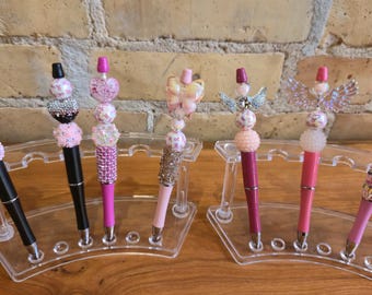 Handmade Breast Cancer Awareness, Pink Ribbon Pens – Inspirational Survivor and Memorial Gifts