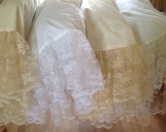 Shabby Chic Pillowcases Etsy