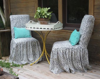 parson chair slipcover