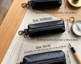 Leather Key Holder - Key wallet - Key case - Key organizer - Key storage - Gift for him