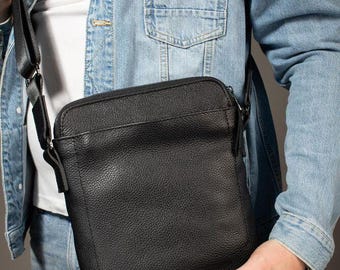 Sac messager| Sac pour iPad|Sac à bandoulière en cuir|Sacoche pour homme