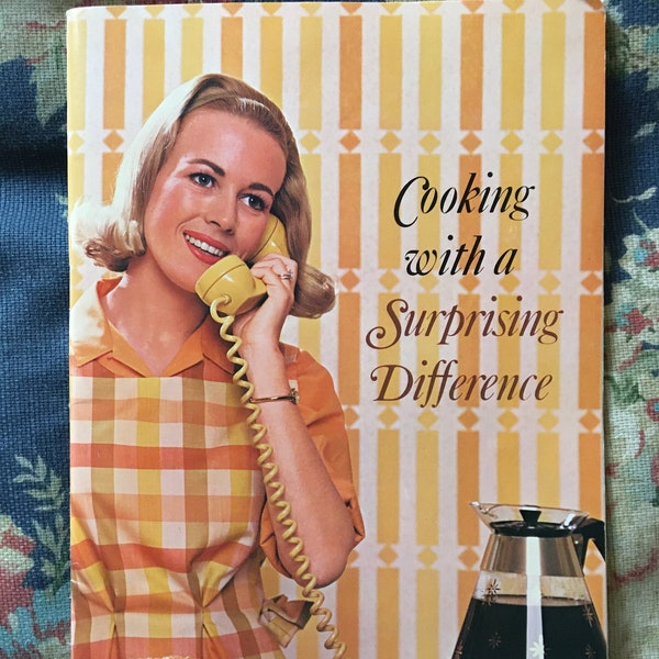 1965 Vintage Carnation Cooking with a Surprising Difference Breakfast Lunch Dinner Dessert Cookbook