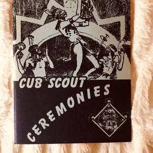 Livro de instruções ilustrado das cerimônias dos escoteiros de 1948, Boy Scouts of America