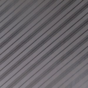 Vintage Silver White Stripe Striped All Occasion Birthday Anniversary Wedding Gift Wrap Wrapping Paper