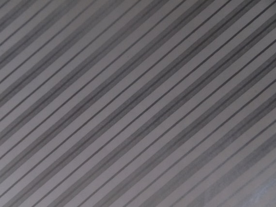 Grey Stripe Wrapping Paper