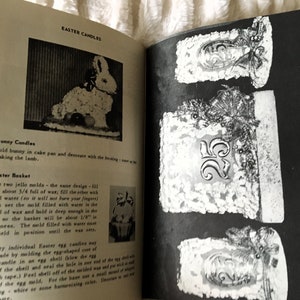 1952 The Glo Candle For All Occasions Instruction How To Illustrated Wax Candle Making Book image 6