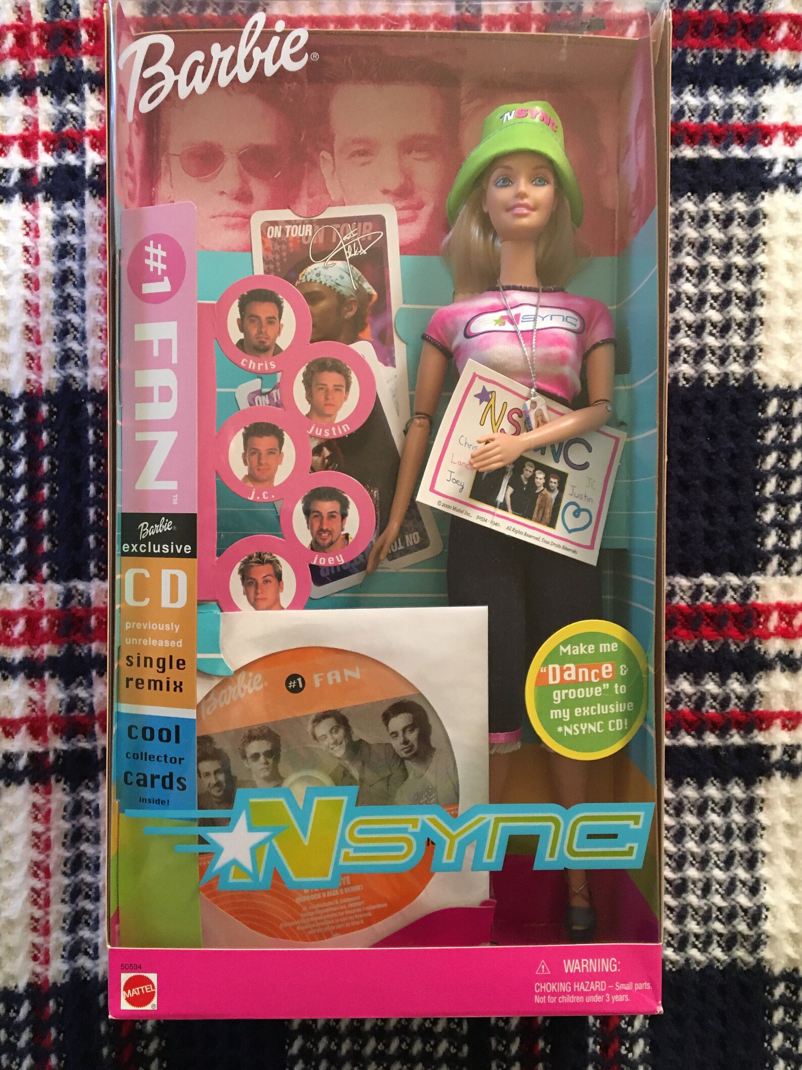 2000 Mattel 1 NSYNC Fan Barbie Doll on Her Way to Their Etsy