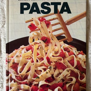 1983 Better Homes and Gardens Pasta Cookbook Przepisy Ilustracje Książka kucharska w twardej oprawie