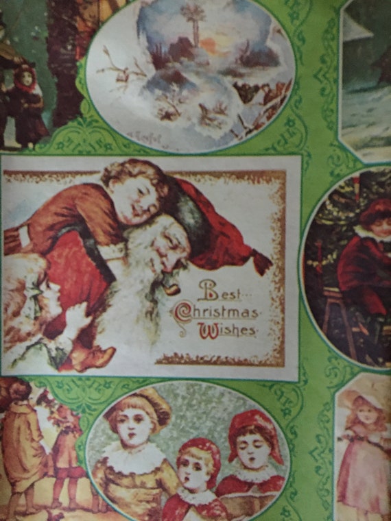 Victorian Christmas Wrapping Paper