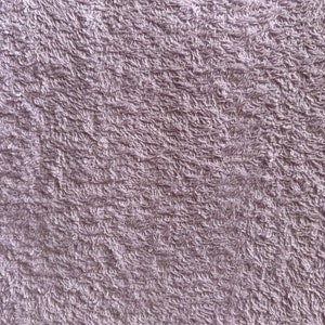 Vintage Lavender Terry Cloth Cotton Fabric