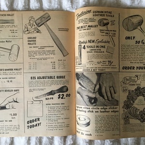 Tandy Leather Company Complete Leathercraft Catalog 79 Shoes Purses Belts Tooling Stamping image 6