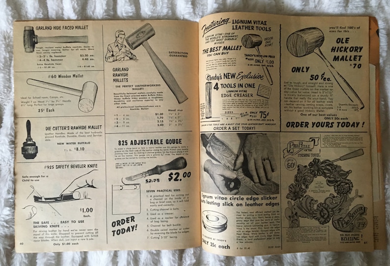 Tandy Leather Company Complete Leathercraft Catalog 79 Shoes Purses Belts Tooling Stamping image 6