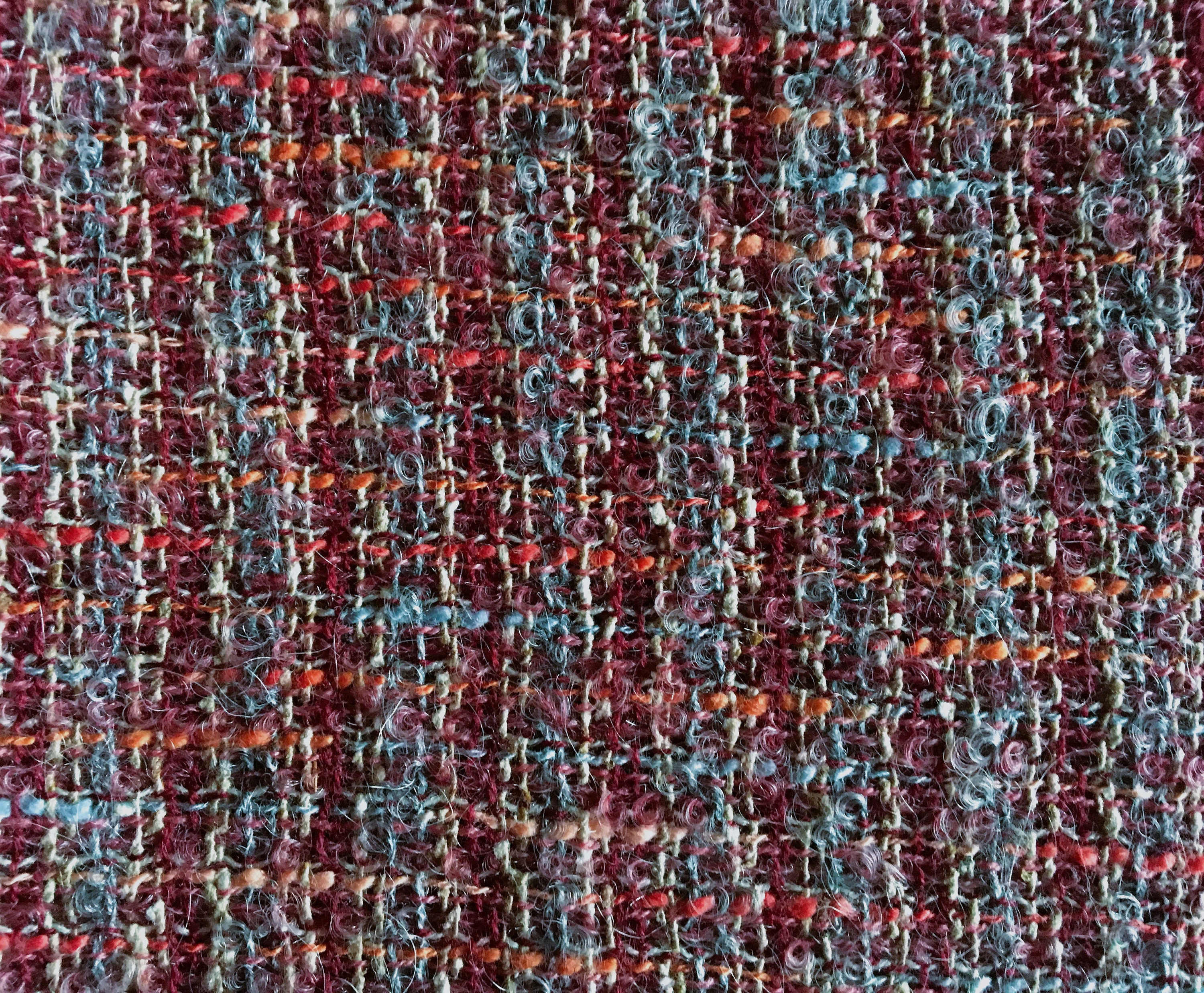 Plaid shirt fabric Fine cotton autumn/winter cartoon floral tweed flannel  frosted soft cloth yarn-dyed garment fabric handmade
