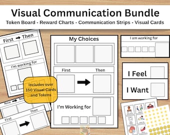 Kit di strumenti di comunicazione visiva First Then Board con carte: tabella delle ricompense, programma Now Next, scelta, attività, PECS/autismo, educazione speciale ABA