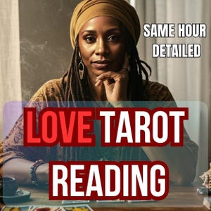 Same Hour In-Depth Love Tarot Reading, Soulmate & Twin Flame Guidance, Relationship Reading, Psychic Love Reading, Ex Lover Reading